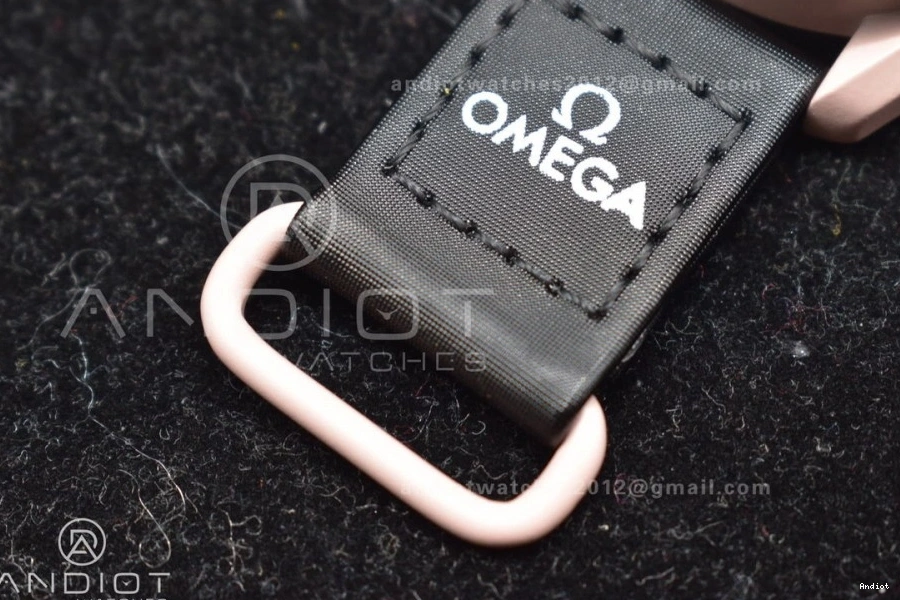 Quartz Nylon to Strap x Moonwatch Swatch Mission Jupiter on Omega Bioceramic 1226